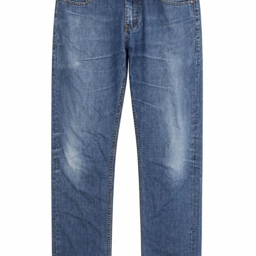 House Denim Men's Blue Straight Regular Fit Jeans W30 L32