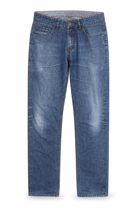 House Denim Men's Blue Straight Regular Fit Jeans W30 L32