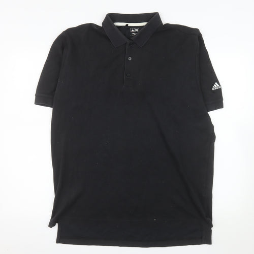 Adidas Men's Black Climacool Golf Polo Shirt Size L