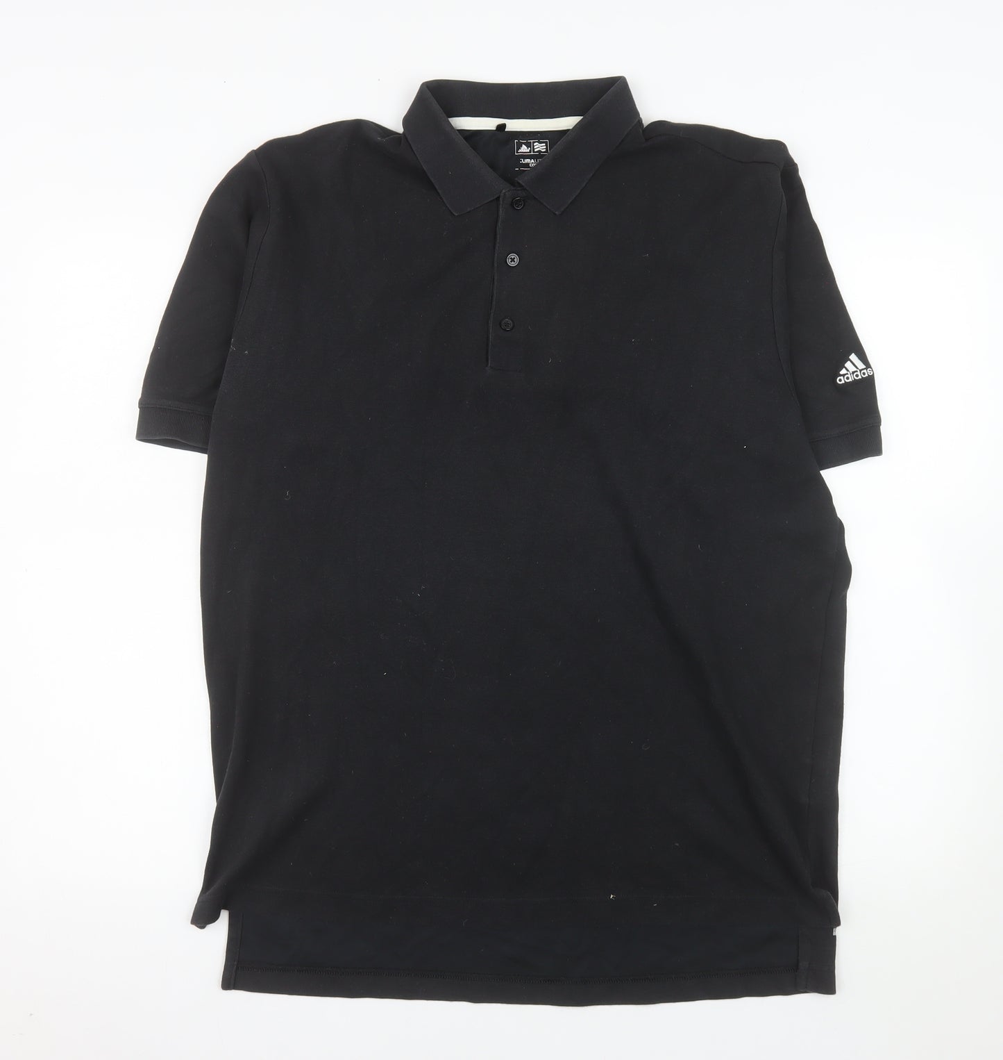 Adidas Men's Black Climacool Golf Polo Shirt Size L