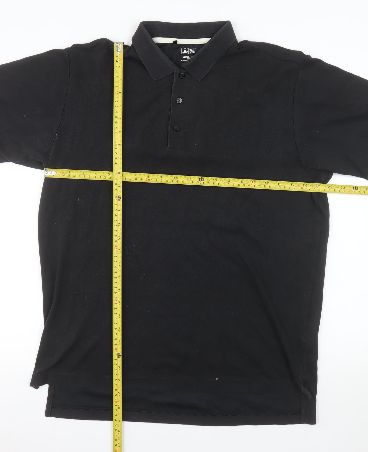 Adidas Men's Black Climacool Golf Polo Shirt Size L