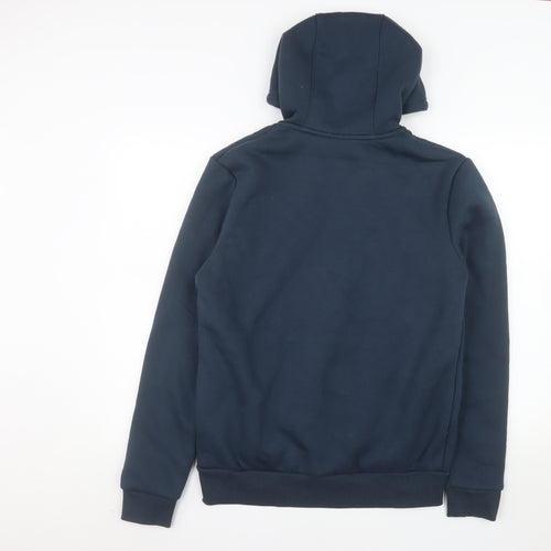 Mountain Warehouse Men's Navy Hooded Full Zip Thermal Jacket Small