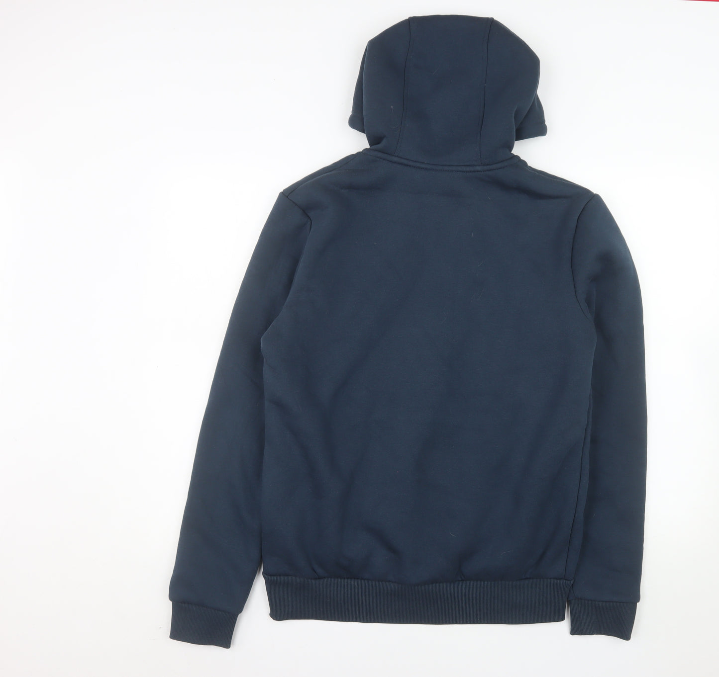 Mountain Warehouse Men's Navy Hooded Full Zip Thermal Jacket Small