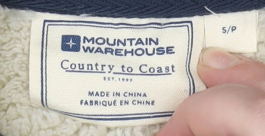 Mountain Warehouse Men's Navy Hooded Full Zip Thermal Jacket Small