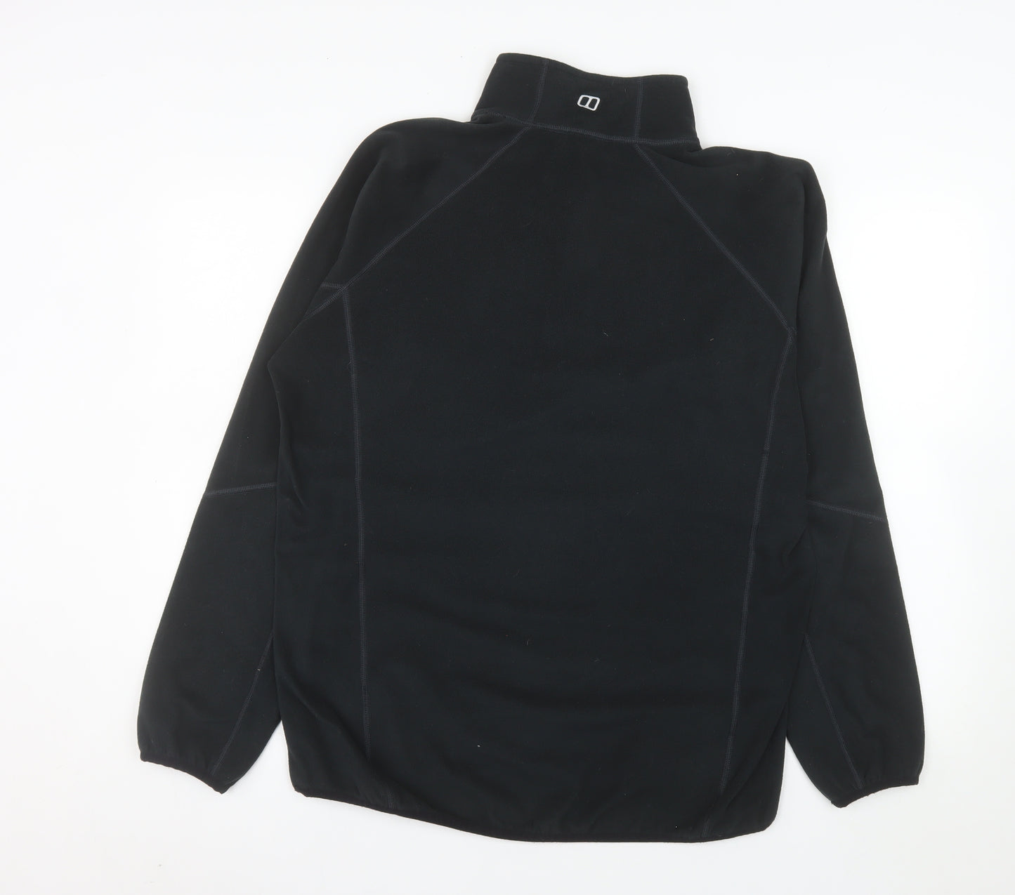 Berghaus Men’s Black Fleece 1/2 Zip Pullover Sweatshirt L