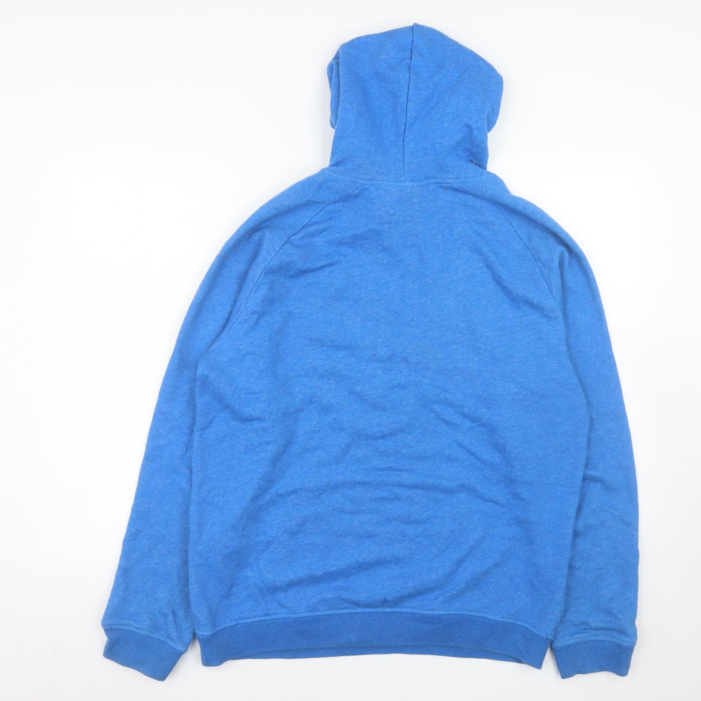 H&M Men's Blue Regular Fit Pullover Hoodie Size M
