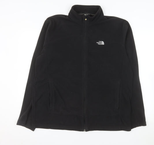 The North Face Men's Black Fleece Full Zip Jacket XL