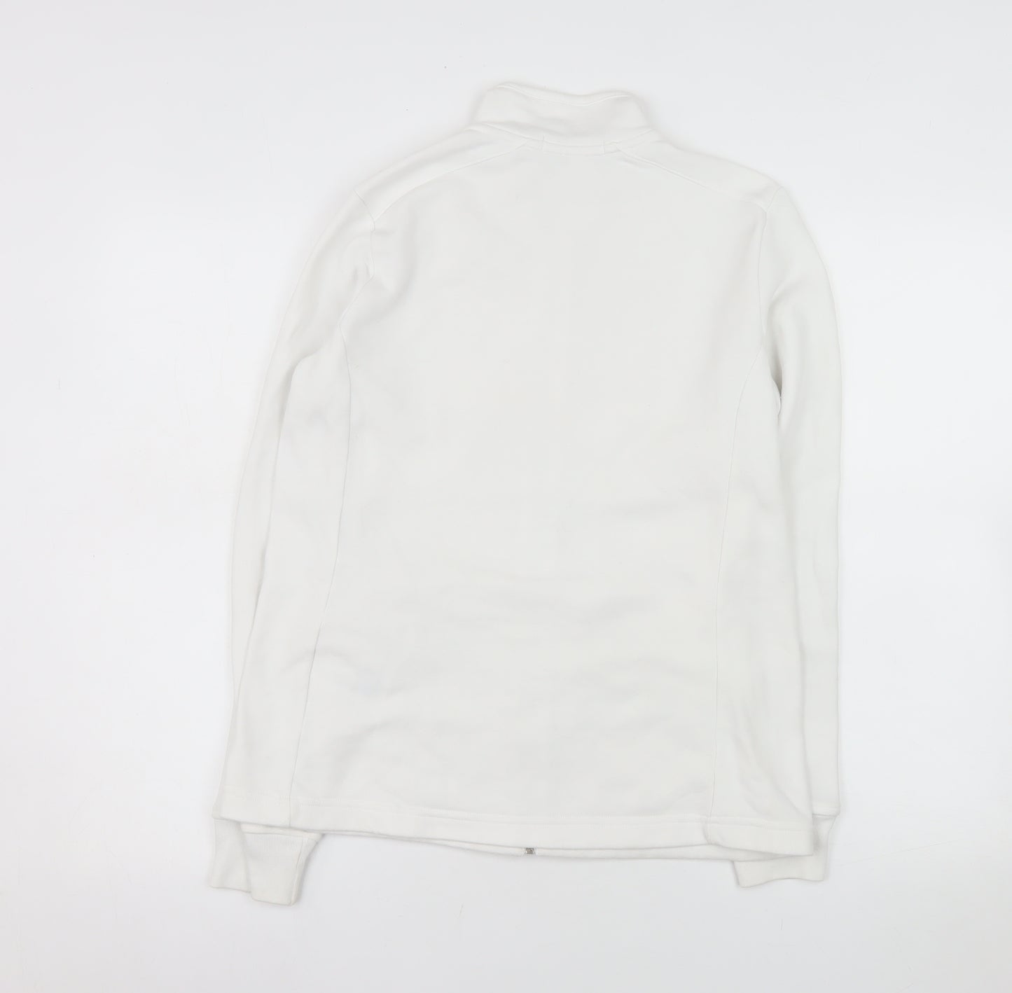 Ralph Lauren Polo Golf Women's White Fleece Zip Jacket Size M