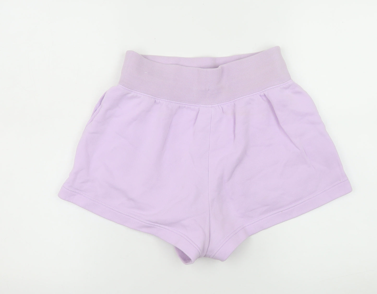 Nike Women’s Purple Sweat Shorts Size S Drawstring Waist Activewear