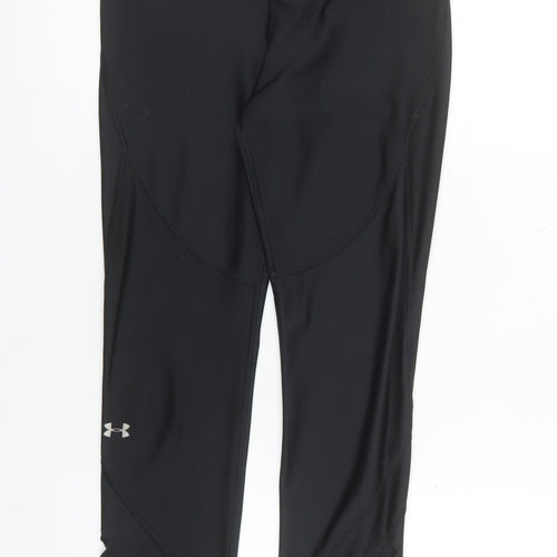 Under Armour Womens Black HeatGear Compression Capri Leggings M