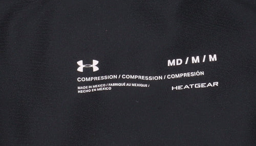 Under Armour Womens Black HeatGear Compression Capri Leggings M