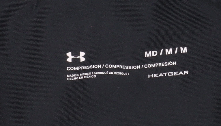 Under Armour Womens Black HeatGear Compression Capri Leggings M