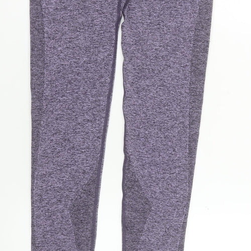 Myprotein Women's Purple Seamless Stretch Leggings Size S Activewear