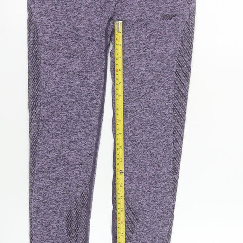 Myprotein Women's Purple Seamless Stretch Leggings Size S Activewear
