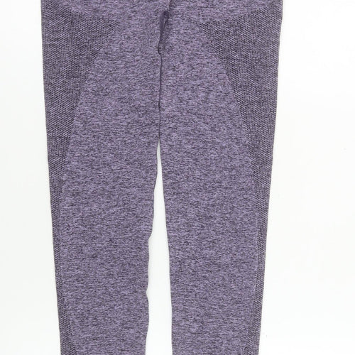 Myprotein Women's Purple Seamless Stretch Leggings Size S Activewear