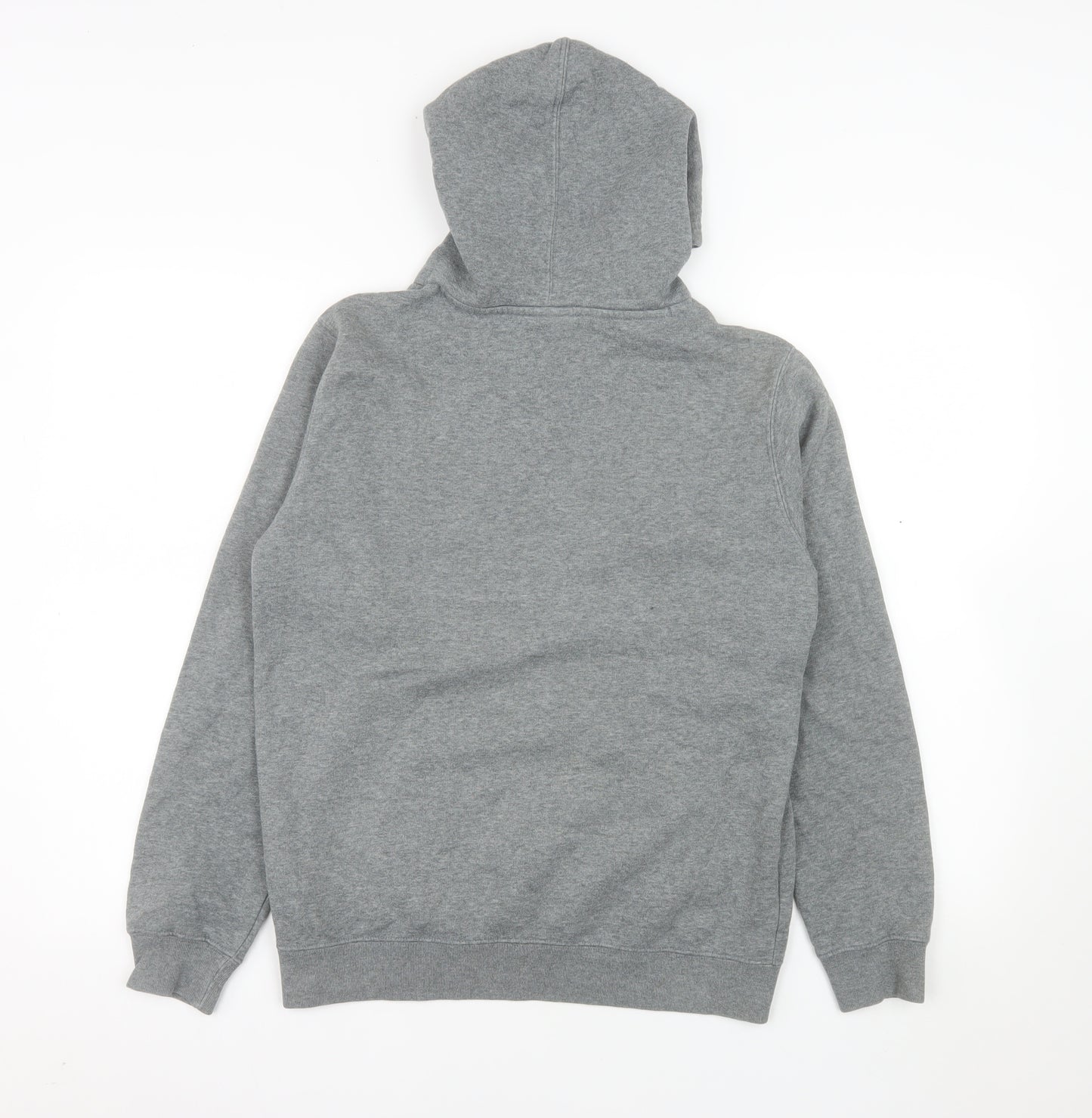 Champion Boys Grey Pullover Hoodie 13-14 Years Regular Fit Logo Fleece