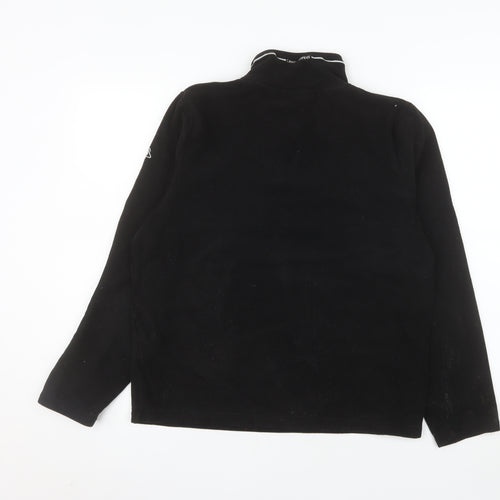 Craghoppers Men’s Black Fleece 1/4 Zip Pullover Sweatshirt Size S
