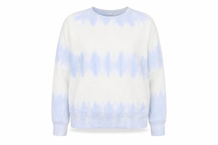 Gap Women Blue Tie-Dye Pullover Sweatshirt Size M