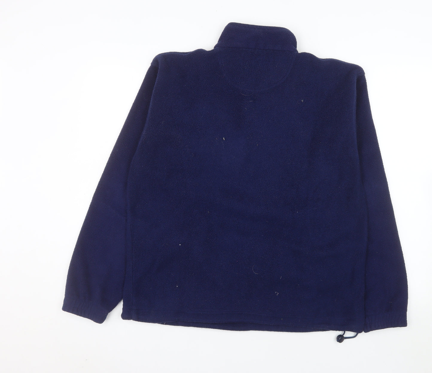 Antartex Men's Blue Fleece 1/4 Zip Pullover Sweatshirt Size S