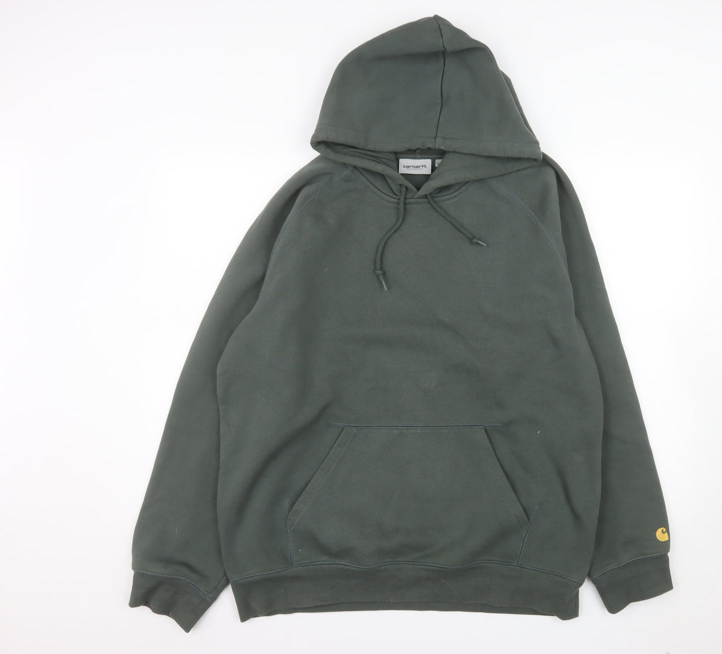 Carhartt WIP Men's Green XL Pullover Hoodie Cotton Blend