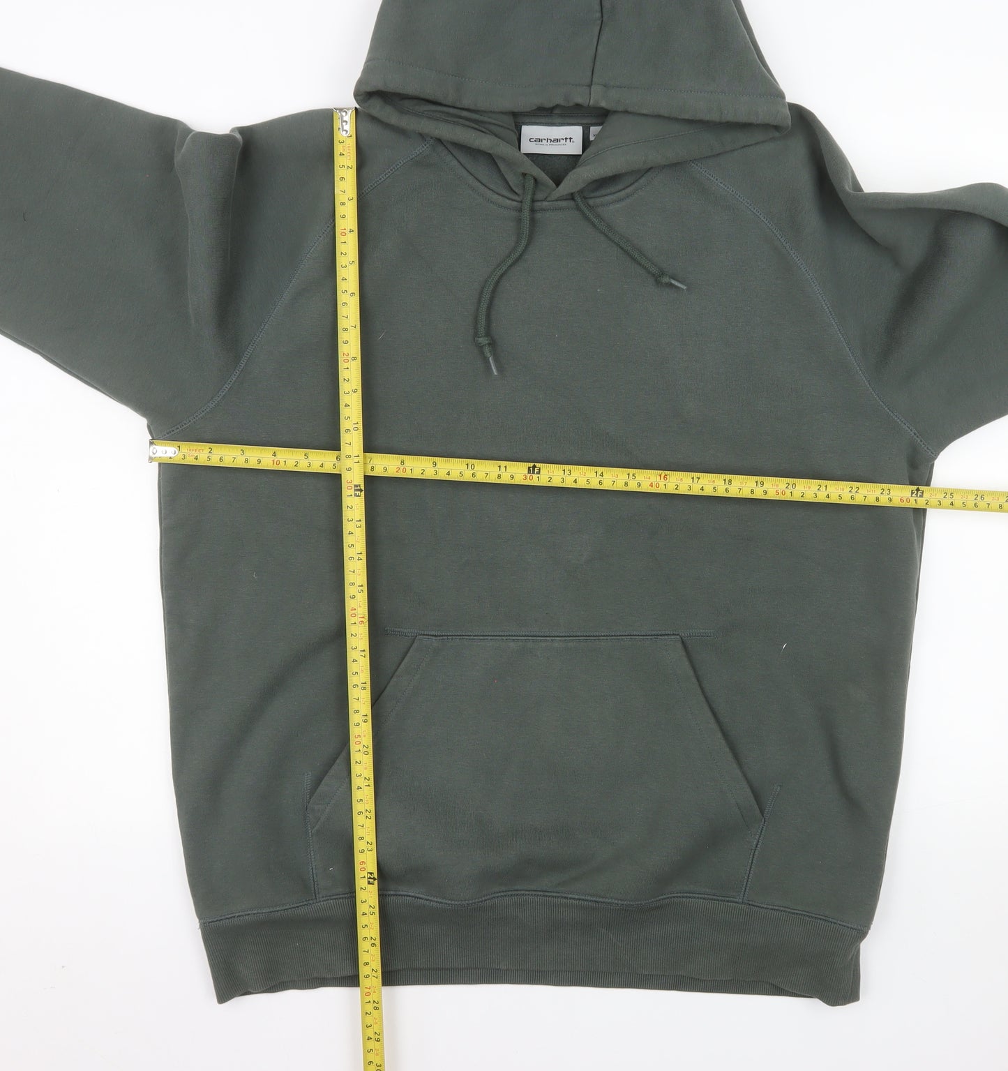 Carhartt WIP Men's Green XL Pullover Hoodie Cotton Blend