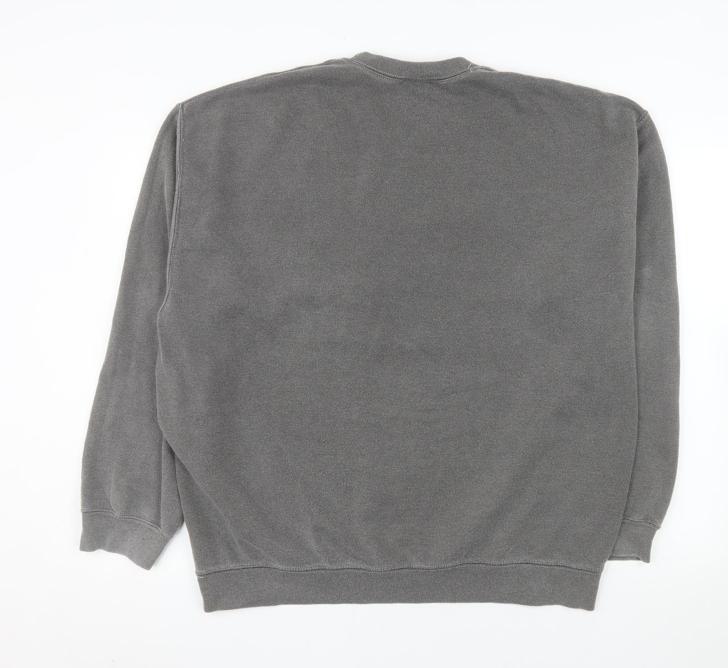 iets frans Men’s Grey Graphic Pullover Sweatshirt Size L