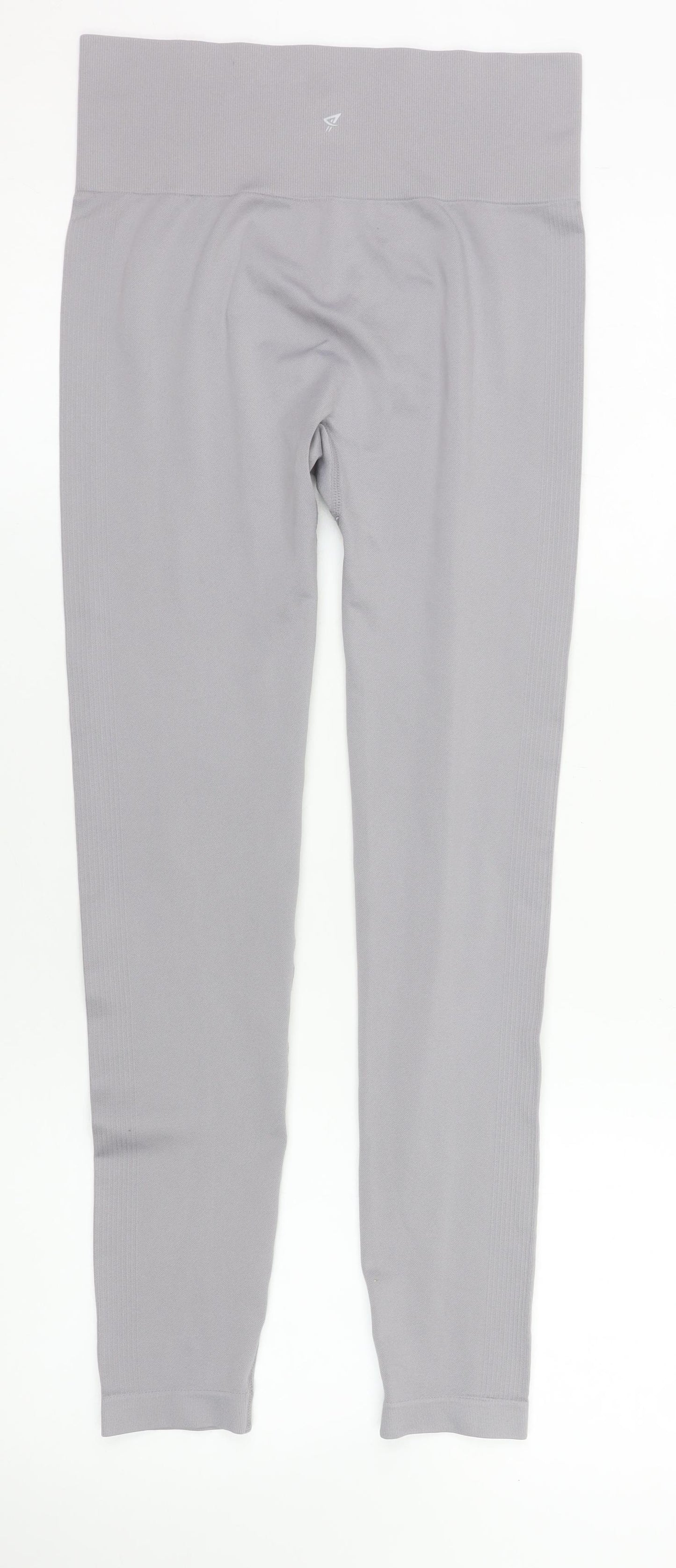 Primark Women Grey Seamless Workout Leggings Size S Slim Fit Activewear