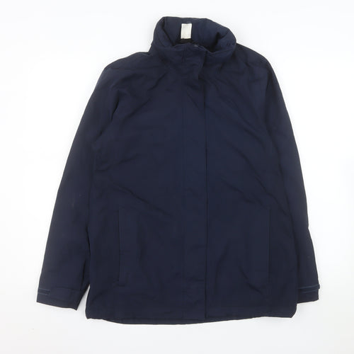 Regatta Professional Women's Blue Waterproof Mid-Length Jacket Size 12