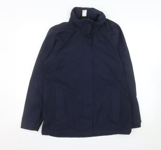 Regatta Professional Women's Blue Waterproof Mid-Length Jacket Size 12