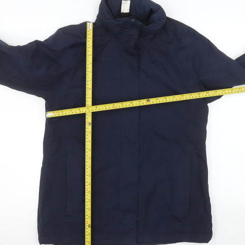 Regatta Professional Women's Blue Waterproof Mid-Length Jacket Size 12