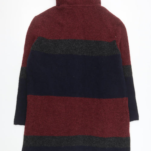Féria Women's Multicoloured Hooded Chunky-Knit Cardigan S
