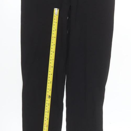 H&M Teens Black Leggings Size 14 Stretch Jersey Activewear Trousers