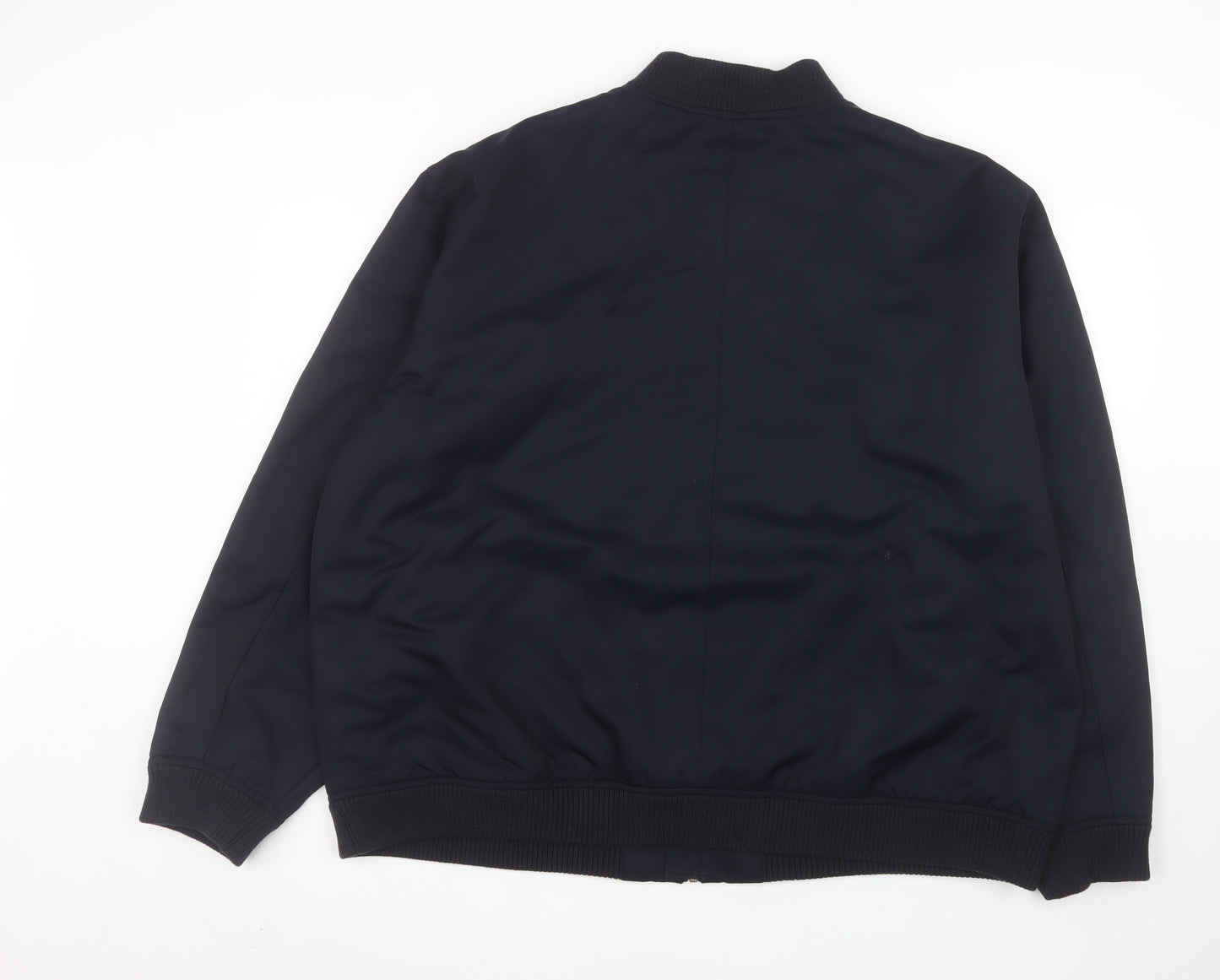 Marks and Spencer Men's Blue 3XL Bomber Jacket Full Zip