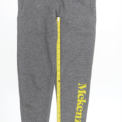 McKenzie Girls Grey Jogger Trousers 12-13 Years Elastic Waist Activewear
