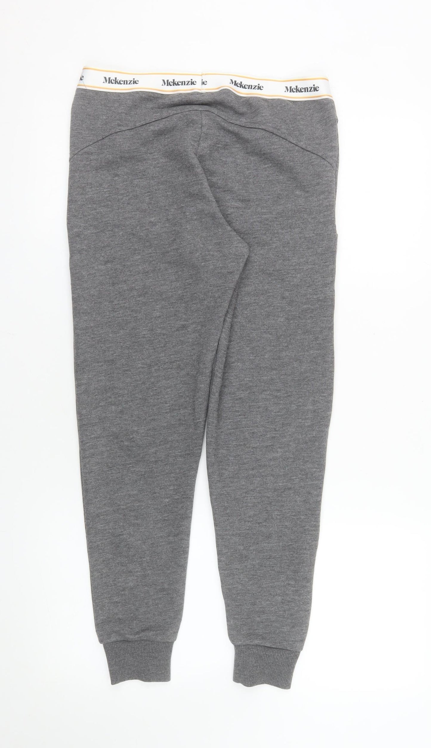 McKenzie Girls Grey Jogger Trousers 12-13 Years Elastic Waist Activewear