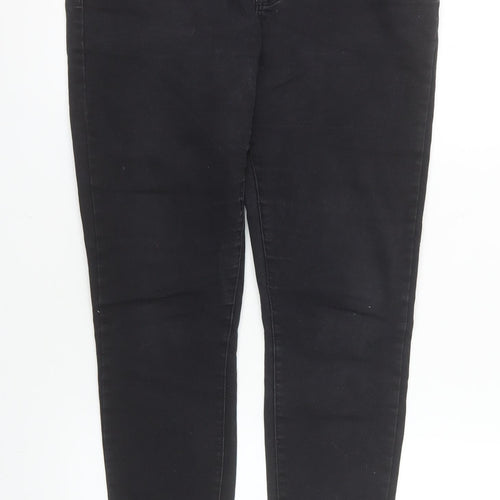 Denim Co Women’s Black Skinny Jeans Size 16 Mid Rise Stretch Denim