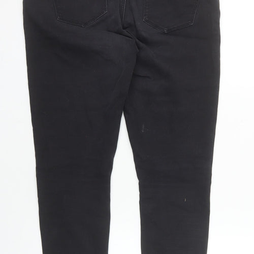 Denim Co Women’s Black Skinny Jeans Size 16 Mid Rise Stretch Denim