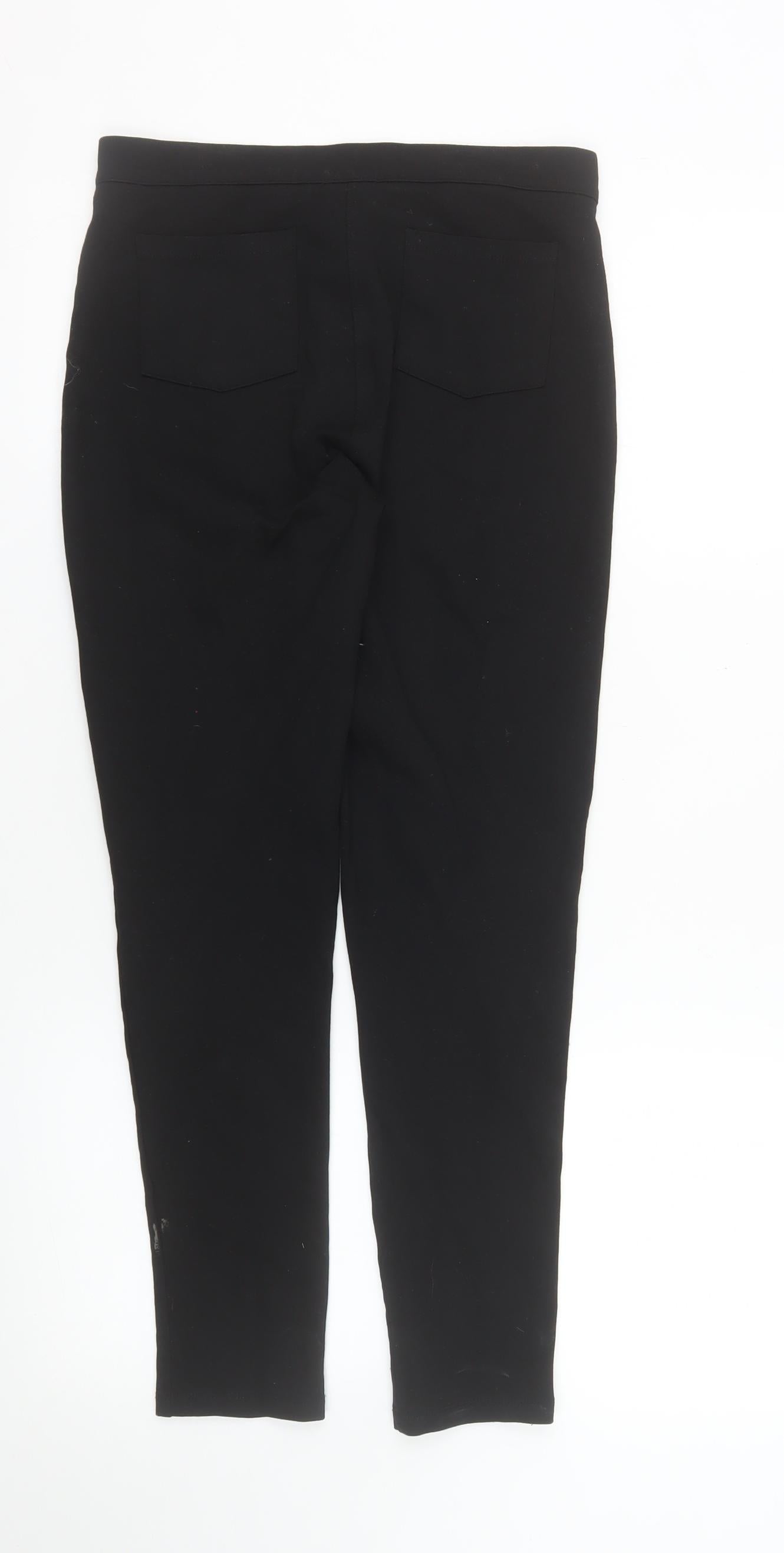 F&F Women’s Black Slim Fit Stretch Jegging Trousers UK 10