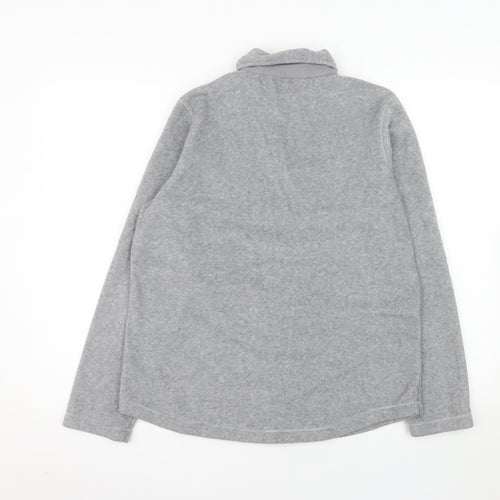 Maine New England Women's Grey Collared Pullover Sweatshirt Size 14