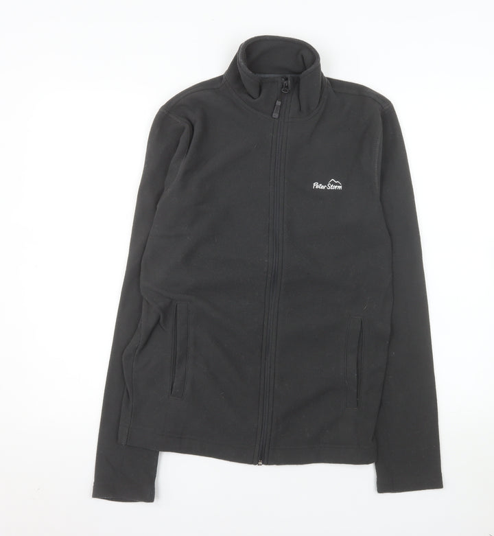 Peter Storm Womens Black XS Fleece Full Zip Outdoor Jacket