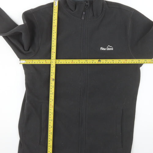 Peter Storm Womens Black XS Fleece Full Zip Outdoor Jacket