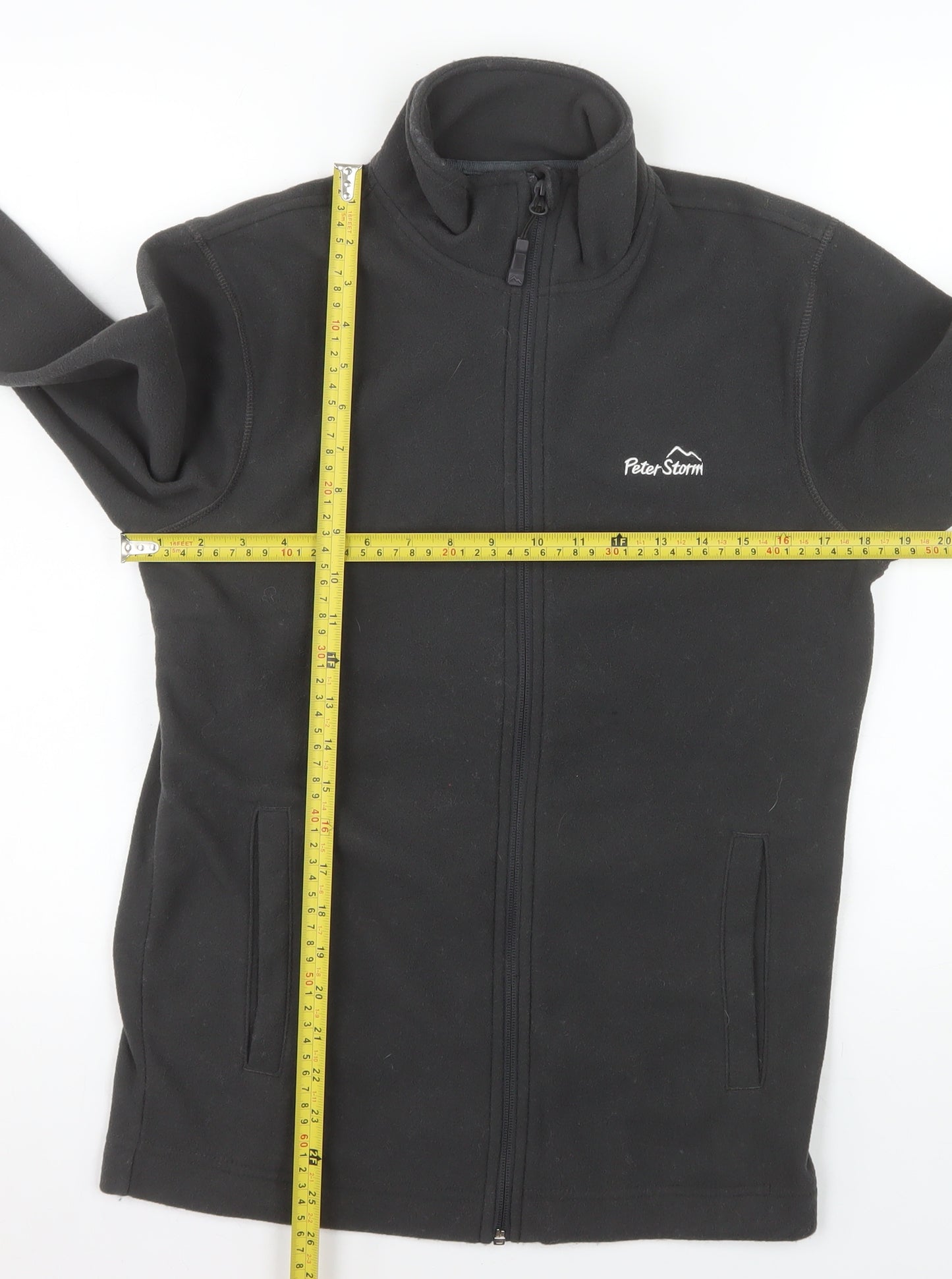 Peter Storm Womens Black XS Fleece Full Zip Outdoor Jacket