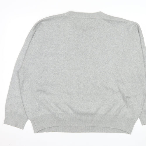 Kin by John Lewis Men's Grey XL Pullover Knit Sweatshirt