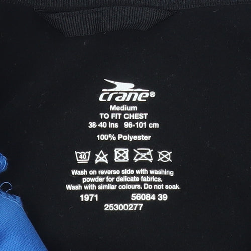 Crane Men's Blue Windbreaker Softshell Cycling Jacket M