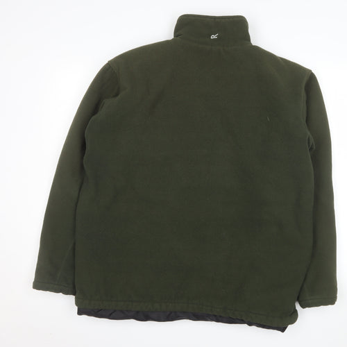 Regatta Men's Green Fleece Full Zip Outdoor Jacket L