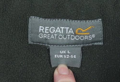 Regatta Men's Green Fleece Full Zip Outdoor Jacket L