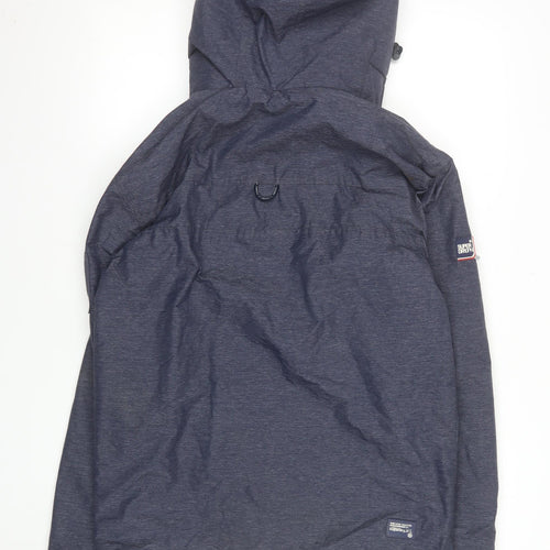 Superdry Mens Blue Wind Yachter Hooded Softshell Jacket S