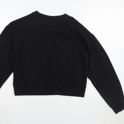 AC/DC Women's Black Small Crew Neck Pullover Sweatshirt 1979 Tour