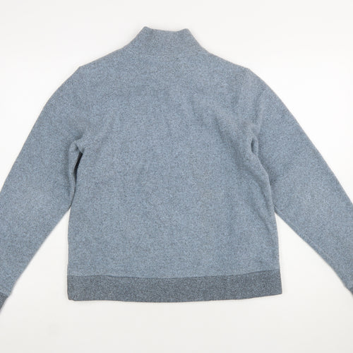 Adidas Women Grey Pullover Sweatshirt Size 10 Polyester Fleece