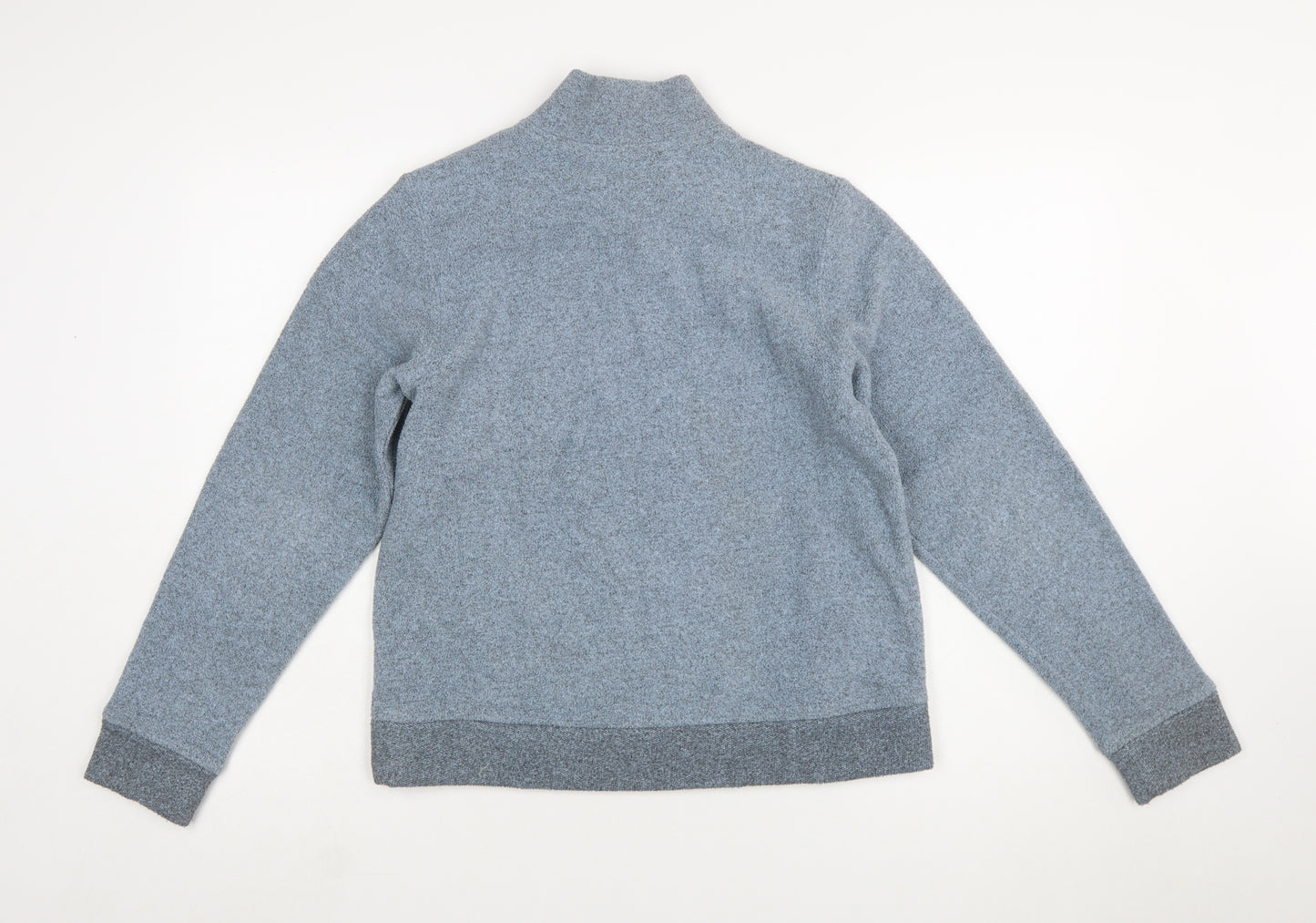 Adidas Women Grey Pullover Sweatshirt Size 10 Polyester Fleece